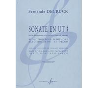 DECRUCK - Sonate en Do Sost. para Saxofon Alto (Viola) y Piano (Organo)