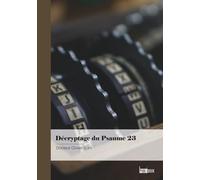 Décryptage du Psaume 23