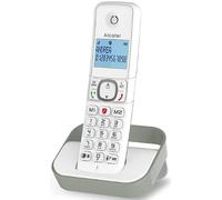 Alcatel Téléphone fixe sans fil F860 Solo avec blocage d'appels indésirables Gris