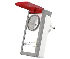 DECT FRITZ! 210 INT Prise intelligente 3450 W Gris, Rouge, Blanc