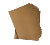 Decton DT80774 Lot de 10 feuilles abrasives multi-surfaces 280 mm x 230 mm Grain moyen 100