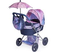 DeCuevas 85076 Poussette pliante pour poupées avec parapluie et sac Magic Bubble 2024 - 60 cm