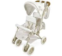 De Cuevas - Poussette de poupées Verona - Pliable, pour 2 poupées, sac assorti inclus