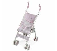 Poussette Pour Poupées - De Cuevas Toys - Modèle 90146 - Couleur Rose - Idéale Pour Enfants - Détails Réalistes