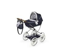 De Cuevas Toys – Landau pliant pour poupée avec sac à main – Jusqu'à 48 cm – Bleu – Enfants