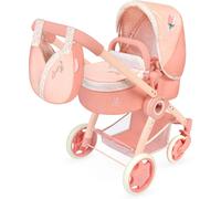 De Cuevas Toys – Poussette de poupées Tulipe 3x1 pliable – 80574