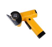 Decumeby Ciseaux électriques sans Fil, Coupe-tissu Rechargeable à 4 Vitesses, Coupe-carton à Couteau Rond Efficace pour Tapis en Feutre de Cuir (YELLOW)