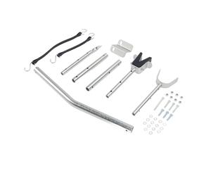 Decumeby Économiseur de Traverse de Bateau Réglable 3001.1068 en Métal de Résistance Supérieure, pour Moteurs Hors-bord, Installation Simple pour les Amateurs de Navigation de Plaisance