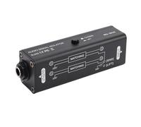 Decumeby Éliminateur de Bruit, Isolateur de Bruit Passif, éliminateur de Audio Compact en Alliage D'aluminium pour Une Utilisation en Studio sur Scène à Domicile