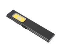 Decumeby Lampe de Poche Utilitaire Magnétique Compacte et Légère étanche 5 Modes D'éclairage pour un Usage Quotidien Situations D'urgence 1 unité (BLACK)