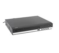 Decumeby Lecteur DVD, Lecteur DVD 1080P HD Toutes Régions, CD Stéréo Domestique avec Télécommande de Lecture MP3, Micro 6,5 Mm pour TV (Prise UE)