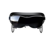 Decumeby Lunettes Vidéo Intelligentes, Lunettes 3D avec Mode 2D/3D Commutable, Champ de Vision de 70°, Réglage Dioptrique de +2D à -6D, Vidéo avec écouteurs Magnétiques p