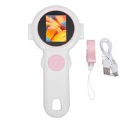 Decumeby Microscope Numérique Portatif, Objectif Optique 500X, Zoom Numérique 4X, Caméra 2MP 1080P, écran de 2 Pouces, avec Lumière LED Réglable et Enregistrement Vidéo, pour