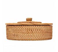 Decumeby Panier Chauffe-tortilla en Rotin de Grande capacité avec un Design élégant tissé à la Main pour la Chaleur et la Préservation du Goût, Idéal pour les Mardis Tacos