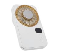 Decumeby Ventilateur Portatif Mini Ventilateur de Bureau Personnel avec Batterie 1800 MAh Dragonne de sécurité Ultra Fine et Légère à Faible Bruit pour la Plage de Voyage