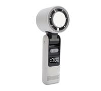 Decumeby Ventilateur Portatif Ventilateur de Refroidissement de Glace Pliable avec Lumière pour Voyage Portable à Turbine à Grande Vitesse pour Extérieur Intérieur, 1 unité Scène applicable: Toute