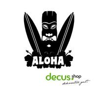 Decus Autocollant Style Hawaii Aloha Surf