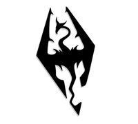 Decus Shop Skyrim Dragon Autocollant OEM JDM Style Autocollant OEM JDM