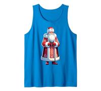 Ded Moroz Snegurochka Russie Père Noël Russe Russie Débardeur, Homme, Saphir, S