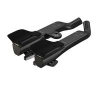 Deda Elementi Jet2 Hydro Handlebar Extensions, Black, 345mm, Compatible with Shi