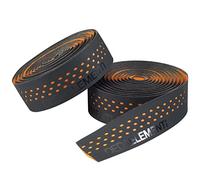 Deda Elementi Presa Tape/Nastro Guidoline pour cintre et guidon de vélo, Mixte Adulte, Noir/Orange, 210 cm