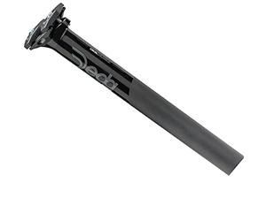Deda Elementi Zero100 0MM SB/Dritto Seatpost, Ø31.6 BOB, Alloy 2014, 350 mm Length, MY19 Tige de selle vélo Mixte Adulte, Black