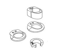 Deda Kit Entretoises Direction des Doigts Puissance Superbox Sport, Multicolore, Taille Unique