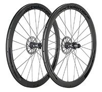 Deda Mixte Wd27a ROUE CARBONE AVANT TUBULAIRE SL45 18H FINITION TEAM, Noir, Taille unique EU