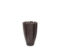 Dedali Vase H25 cm Marron Foncé