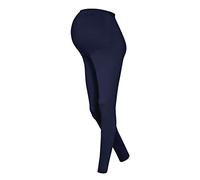 DeDavide Legging de grossesse en coton pour femme enceinte