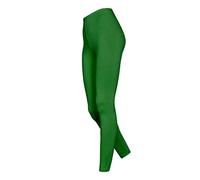 DeDavide Leggings 7/8 en coton pour femme - Vert - Medium