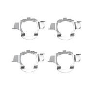 DEDC 4pcs H7 LED Supports de Base, LED Porte-Adaptateur en Métal de Phare Ampoule Titulaire Socket Retenue Porte-Support