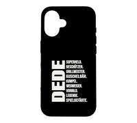 Dede Definition - Motif drôle de Grand-père Turc - Fête des pères Coque pour iPhone 16