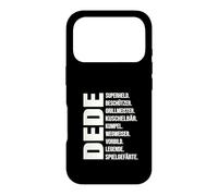 Dede Definition - Motif drôle de Grand-père Turc - Fête des pères Coque pour iPhone 17 Pro