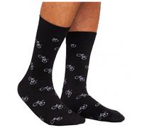 DEDICATED - Socks Sigtuna Bike Pattern - Chaussettes multifonctions - EU 41-45 - black