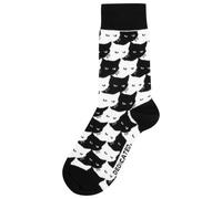 DEDICATED - Socks Sigtuna Pepita Cats - Chaussettes multifonctions - EU 36-40 - black