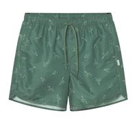 DEDICATED - Swim Shorts Sandhamn - Short de bain - XXL - sea turtles / dark forest green