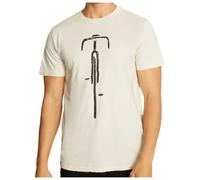 DEDICATED - T-Shirt Stockholm Bike Front - T-shirt - M - oat white