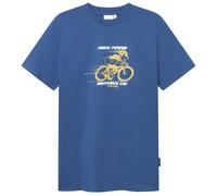 DEDICATED - T-Shirt Stockholm Pedal Power - T-shirt - XXL - true blue