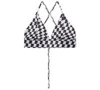 DEDICATED - Women's Bikini Top Alva - Haut de maillot - L - pepita cats black