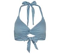 DEDICATED - Women's Bikini Top Gullholma - Haut de maillot - S - thin stripe / majolica blue