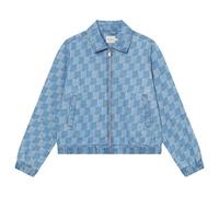 DEDICATED - Women's Jacket Sunna Denim - Veste de loisirs - L - denim pepita cats light blue
