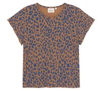 DEDICATED - Women's Rib Top Ven - T-shirt - L - leopard light brown