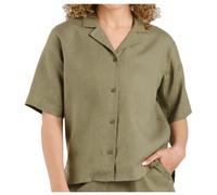 DEDICATED - Women's Shirt Torup Linen - Chemisier - M - four leaf clover green