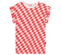 DEDICATED - Women's T-Shirt Visby Pepita Cats - T-shirt - M - pepita cats grenadine red