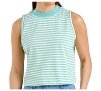 DEDICATED - Women's Top Namsos Stripes - Débardeur - S - pool blue