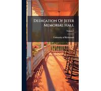 Dedication Of Jeter Memorial Hall