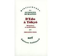 Philippe Pons – D'Edo à Tokyo : Mémoires et modernités – Bib Scienc Hum – Gallimard