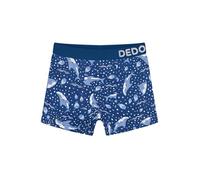 Dedoles Boxer Homme & Garçon sous-vêtements Caleçon Coton Beaucoup Designs Amusants, Couleur: Bleu, désign: Requin Gris (garçon), Taille: 2-4 Ans