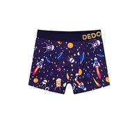 Dedoles Boxer Homme & Garçon sous-vêtements Caleçon Coton Beaucoup Designs Amusants, Couleur: Bleu, désign: Astronaute (garçon), Taille: 6-8 Ans